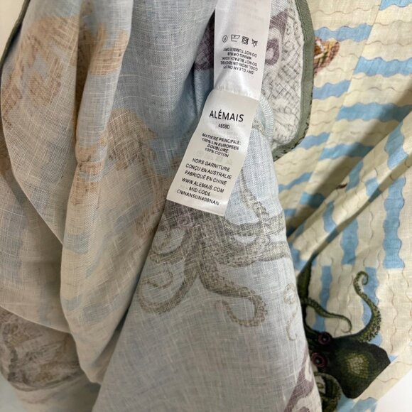 Alemais jellyfish pleated linen midi dress - Picture 15 of 15